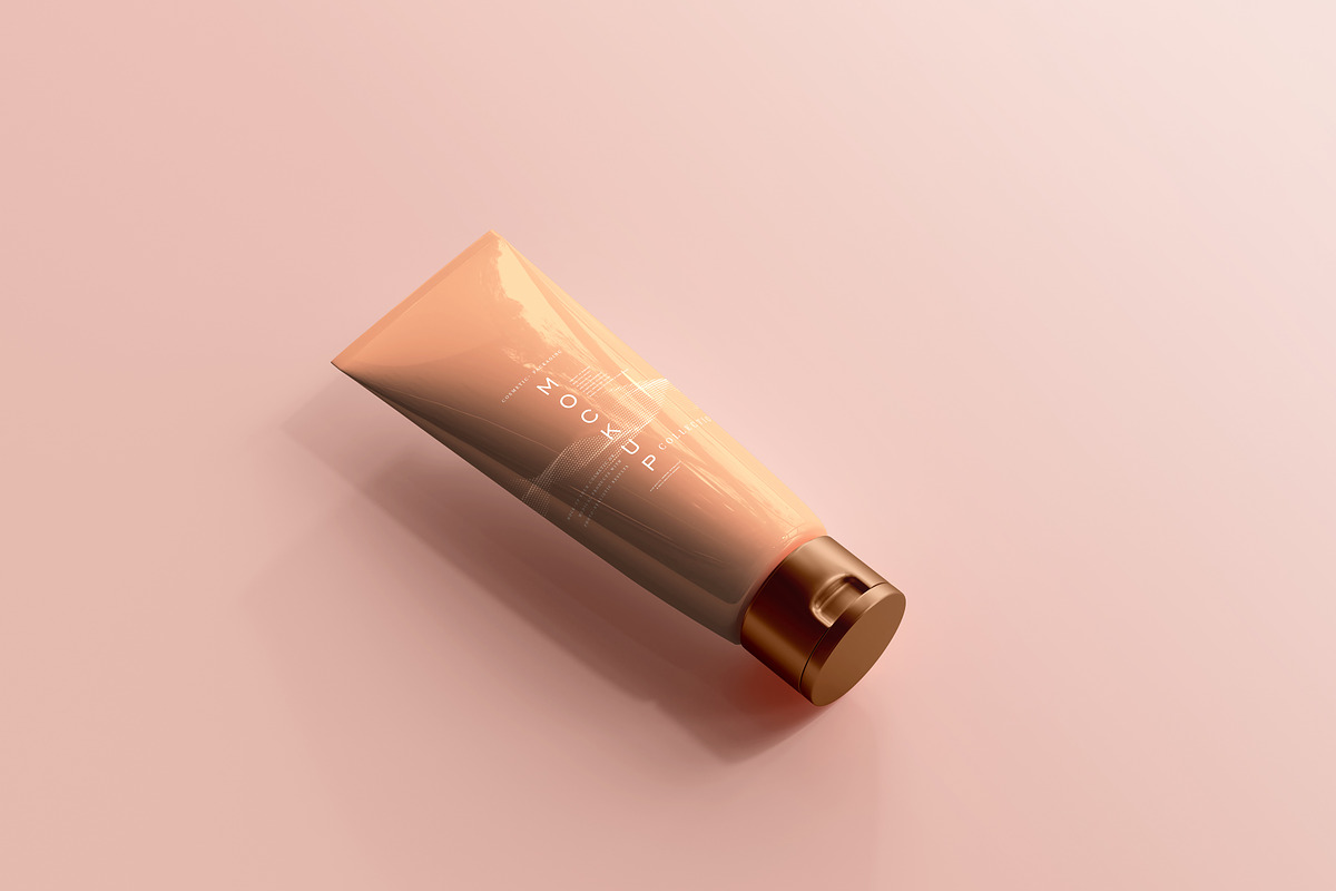 390+ Cosmetic Branding Mockup Scenes, a Cups & Container Mockup by pmvch (Photo 363 of 367)