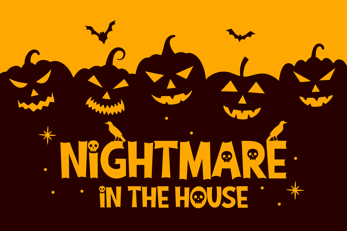 Ghostival, a Font by Fachranheit Studio (Photo 2 of 10)
