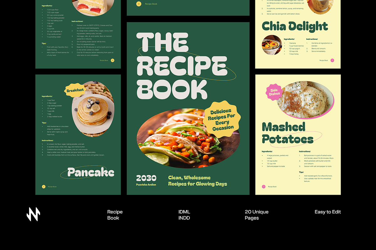 Gourmet Recipes Book