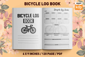 By Cycling Log Book KDP Interior