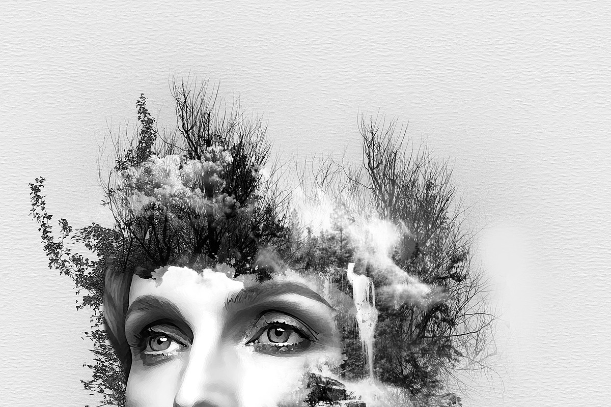 Surreal Double Exposure Photo Effect, a Brushes & More by MRI STUDIO (Photo 11 of 19)