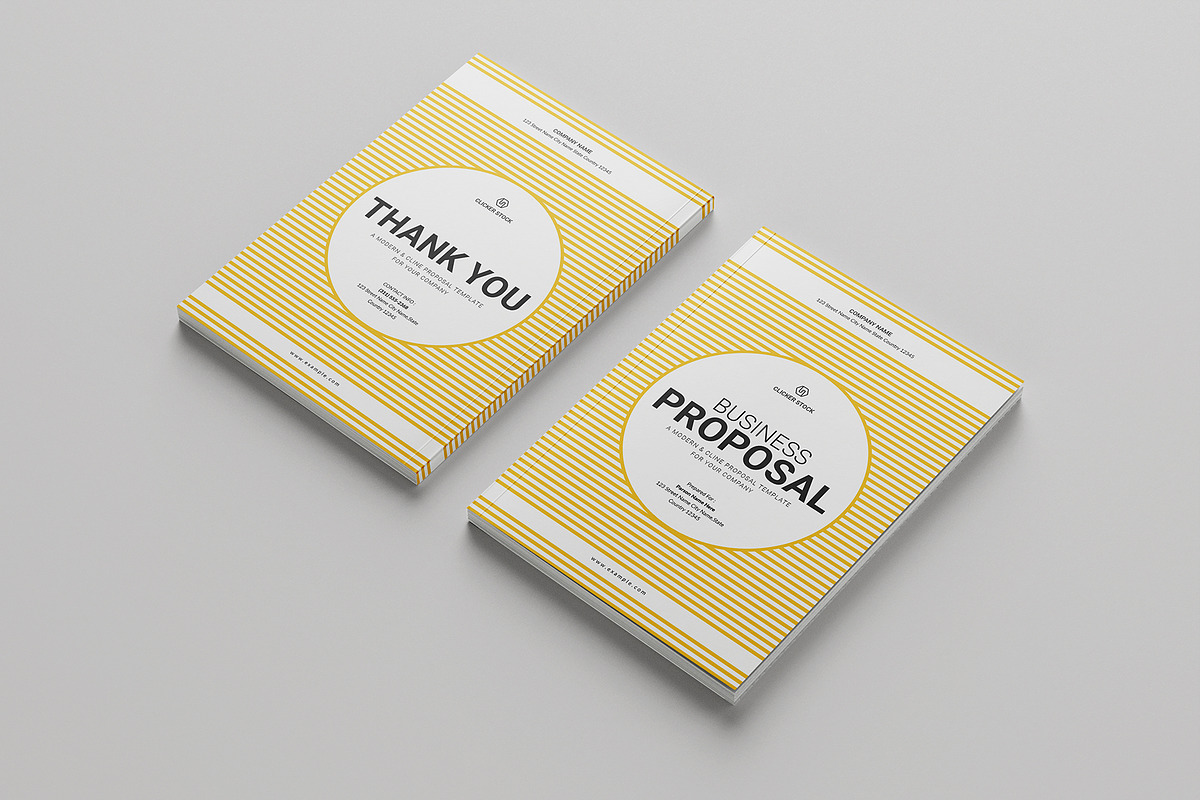 Business Proposal Template, a Brochure Template by ElvinPrint (Photo 8 of 9)