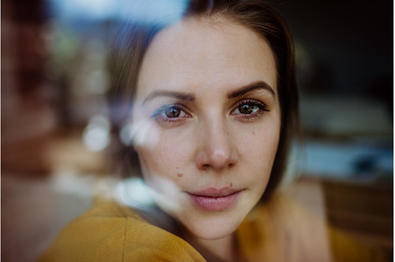 Close-up portrait of happy young, a Person Photo by HalfPoint