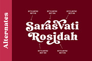 Heigan - Retro Font Family, a Serif Font by Grezline Studio (Thumbnail 12 of 13)