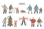 Modern Christmas Cards & Map Creator, an Object Graphic by MaNechaeva (Thumbnail 5 of 14)