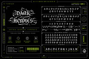 Dark Hermes Typeface, a Blackletter Font by alit design (Thumbnail 8 of 18)