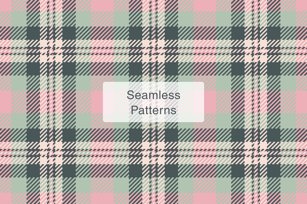 #218 Pastel Plaids, a Pattern Graphic by Plaid4You (Photo 3 of 5)