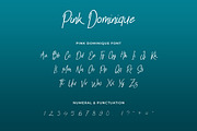 Pink Dominique Signature Font, a Script Font by UICreative (Thumbnail 2 of 5)
