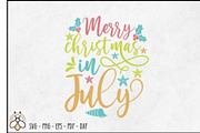 Christmas Beach SVG Bundle, an Object Graphic by BeeCraftR (Thumbnail 7 of 13)