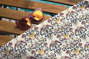 Uzbek Ikat Floral Paisley Pattern, a Pattern Graphic by PPEthnicDecorPattern (Thumbnail 4 of 5)