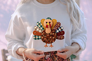 Thanksgiving Png Yarn Crochet Turkey, an Illustration by designcity5 (Thumbnail 2 of 8)