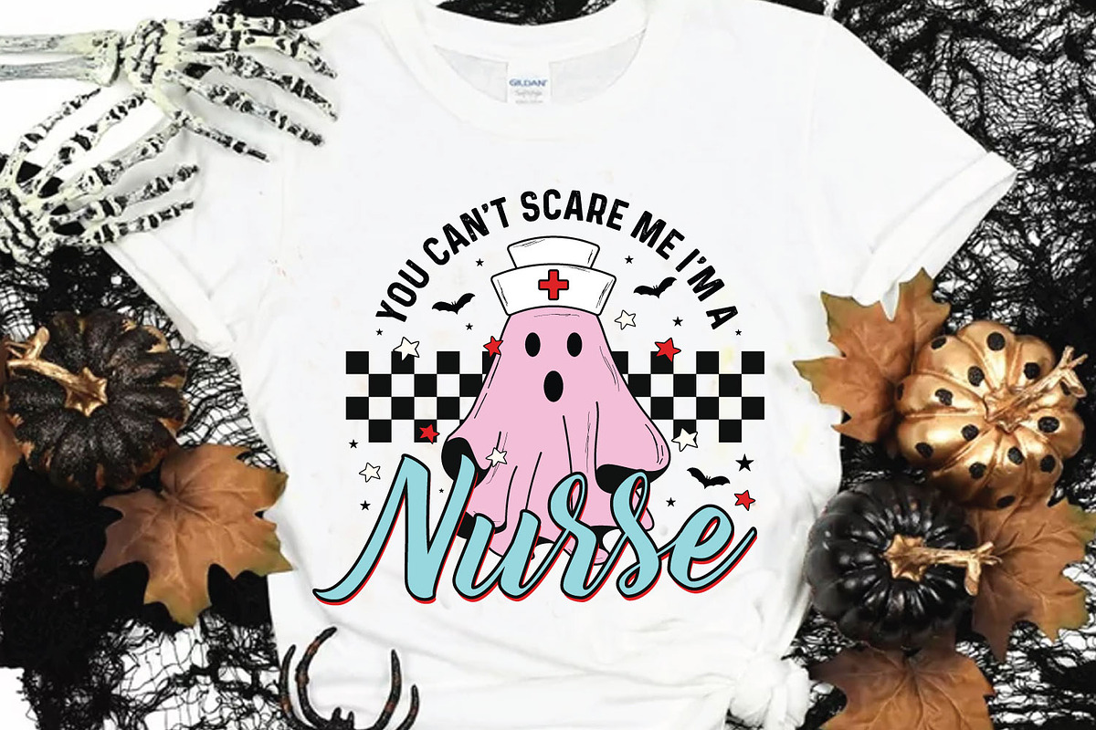 Halloween Nurse Sublimation Bundle, a Graphic by craftartstudio (Photo 2 of 7)