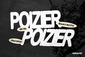 Poizier – Display Font
