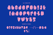 Jamboo Fat Bubble Display Font, a Handwritten Font by Maulana Creative (Thumbnail 2 of 5)