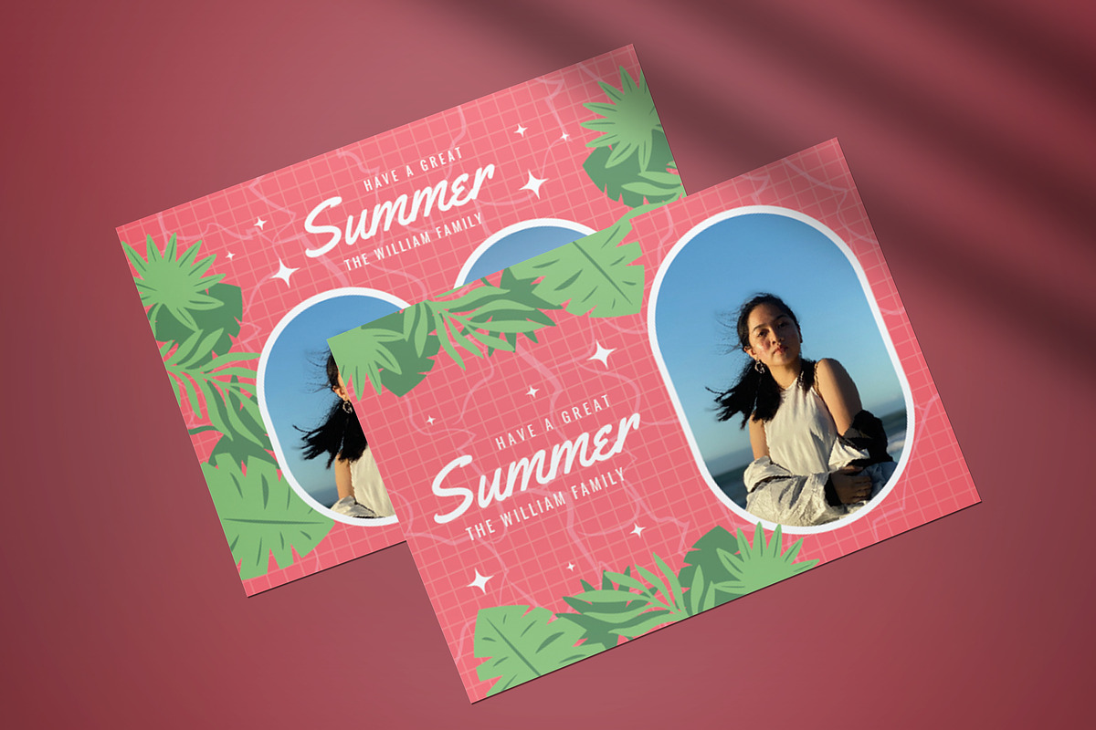 Summer Greeting Card, a Card Template by graphicook (Photo 4 of 4)