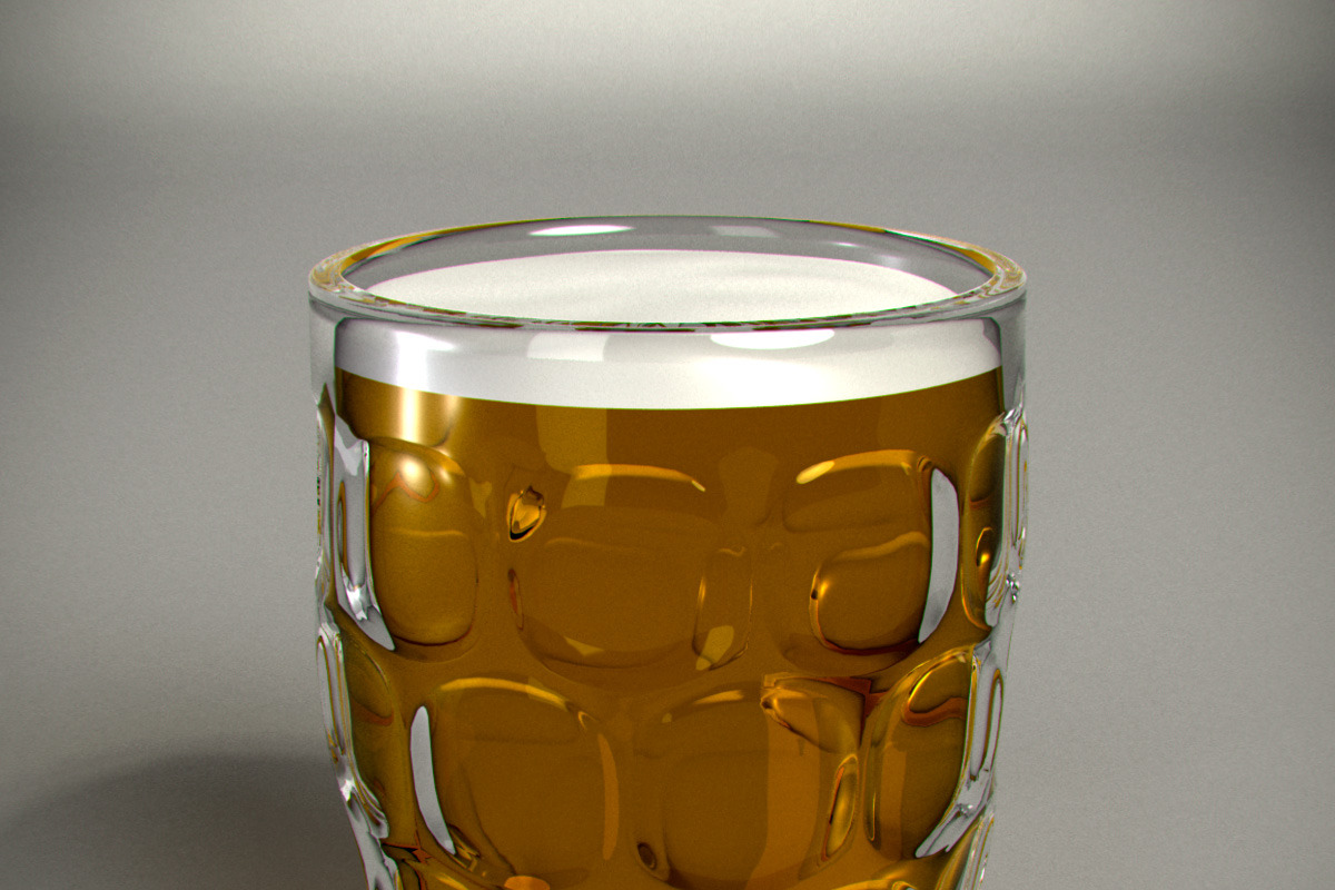 Pint Glass, a Food & Drink 3D Model by Putty Studios (Photo 7 of 7)