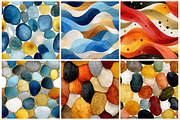 Autumn Abstract Seamless Pattern, a Texture Graphic by CitraGraphics (Thumbnail 4 of 7)