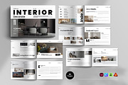 Interior Design Magazine Landscape, a Magazine Template by Spark_Creative (Thumbnail 1 of 13)