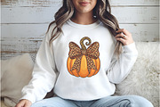 pumpkin coquette PNG, Halloween png, an Illustration by Watercolor design (Thumbnail 4 of 4)