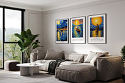 Art Poster Inspired by Van Gogh, a Decorative Illustration by Vibrand Studio (Thumbnail 10 of 12)