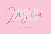 Puspa Script Sans Font, a Script Font by Maulana Creative (Thumbnail 6 of 10)