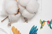 26 Hummingbird Clipart, an Animal Illustration by Pati Charm Studio (Thumbnail 8 of 8)