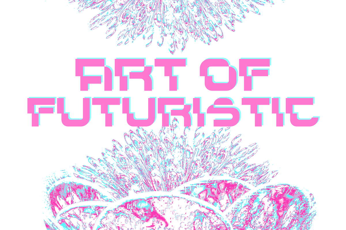 Glitech Futuristic Display, a Font by Glyphstyle (Photo 8 of 9)