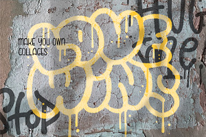 Urban Graffiti Lettering Set