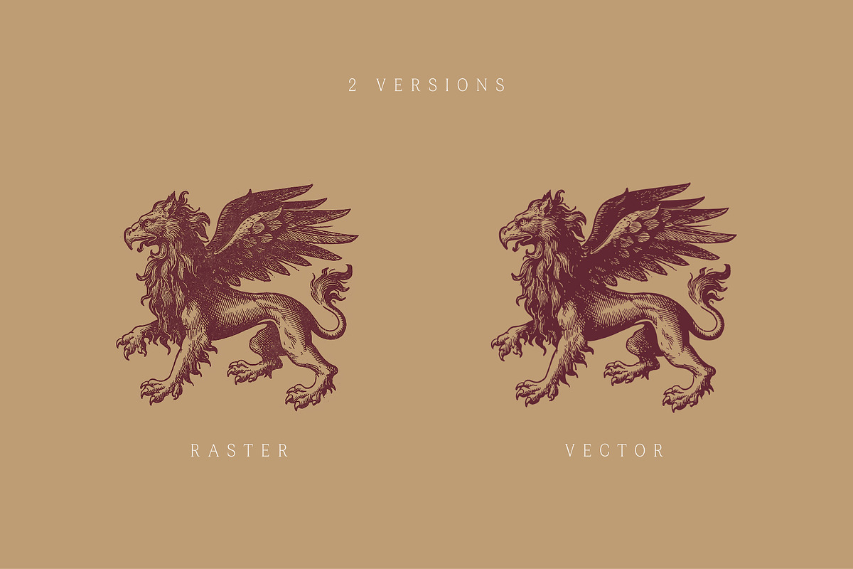 Heraldic Symbols Collection, a Decorative Illustration by kavoon (Photo 3 of 10)