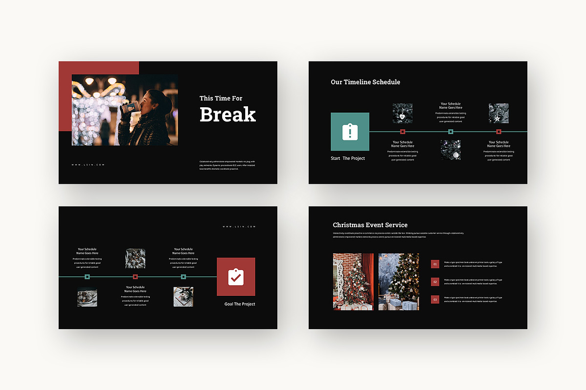 Lsin : Holiday Promo Powerpoint, a Presentation Template by Punkl Camp (Photo 13 of 16)