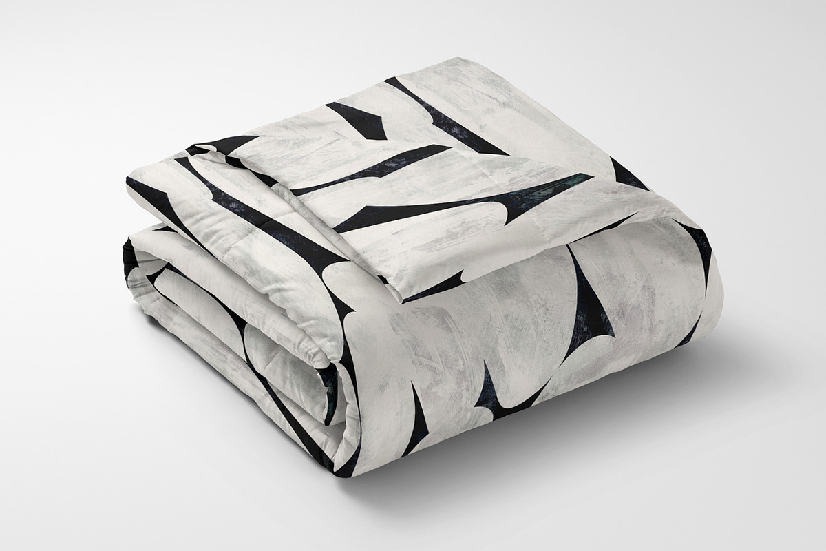Textured Stone Shapes, a Wallpaper Graphic by MalyskaStudio (Photo 3 of 12)