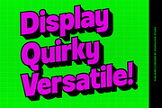 Quirvula, a Sans Serif Font by graphicook (Thumbnail 2 of 10)