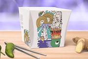 Fast Food Doodles. Vector and raster, a Food Illustration by Oliana Moroz (Thumbnail 4 of 25)