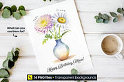 Birth Month Flowers Clipart PNG, a Graphic by DesignWP (Thumbnail 5 of 8)
