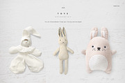 Crib Beddind Designers Kit Mockup, a Bottom Mockup by Creatsy (Thumbnail 9 of 29)