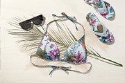 Mariposa. Tropical pattern, a Pattern Graphic by emeraldthue (Thumbnail 2 of 6)