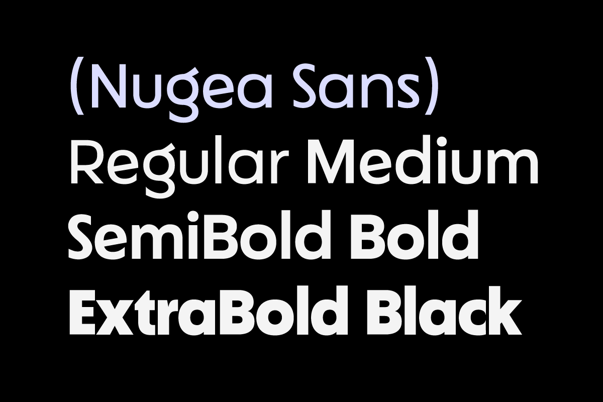 Nugea - Geometric Font Family, a Sans Serif Font by Yukita Creative (Photo 2 of 10)