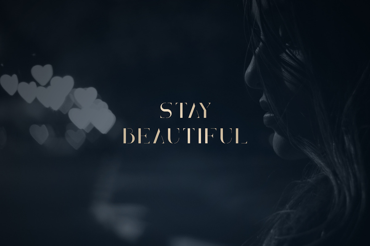 Elena Luxe Serif font preview 6