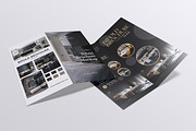 Bifold Brochure Mockup, an Advertising Mockup by HanaSaka_Studio (Thumbnail 2 of 5)