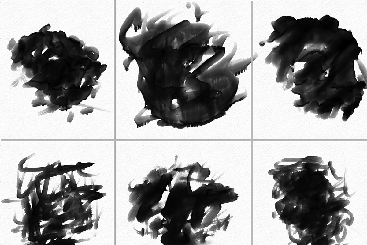 Water color Awesome Brush Set-1 preview 2