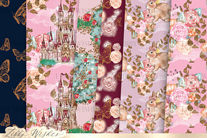 Autumn Fall Fairytales Patterns