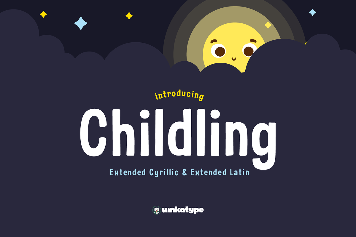 Childling Display Font, a Script Font by alpercakici (Photo 1 of 11)
