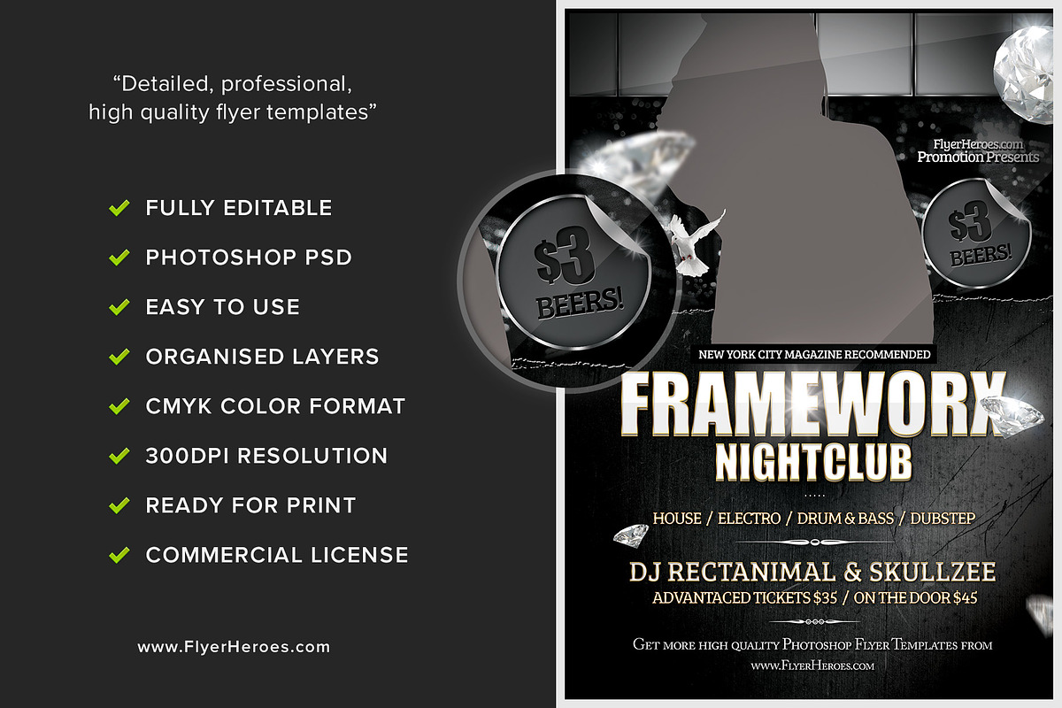 Frameworx 3 Flyer Template, a Flyer Template by FlyerHeroes (Photo 2 of 4)