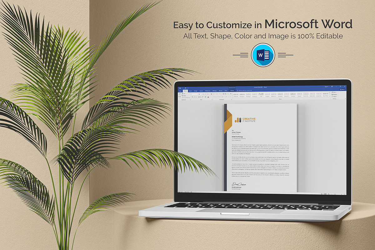Letterhead, a Stationery Template by DesignDevisers (Photo 9 of 10)