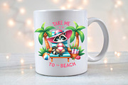 Funny Raccoon PNG Bundle Sublimation, an Illustration by Designworld (Thumbnail 3 of 7)