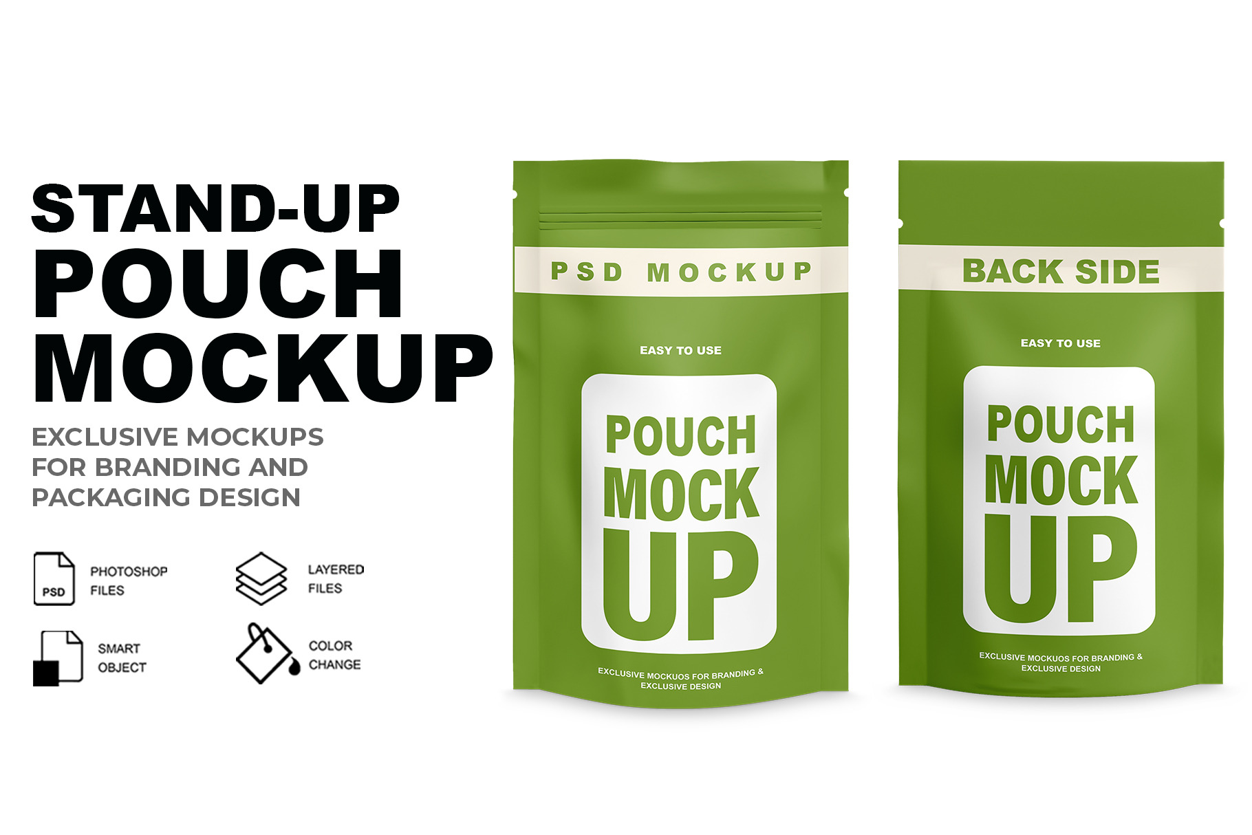 Stand-up Pouch Mockup