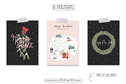 Textured winter clipart & patterns, a Seasonal Illustration by Valerie (Thumbnail 6 of 11)