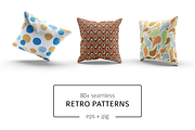 Retro patterns collection, a Pattern Graphic by marusdesign (Thumbnail 1 of 2)