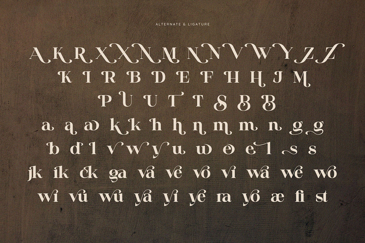 Silneva – Elegant Display Serif Font, a Serif Font by BrandSemut (Photo 9 of 9)