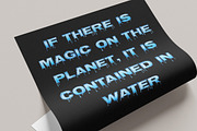 Water Font, a Handwritten Font by Handmadefont (Thumbnail 9 of 10)